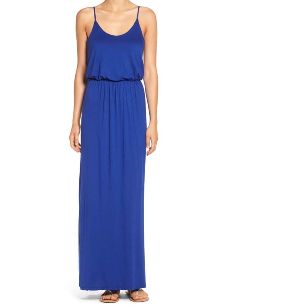 Socialite blue maxi dress